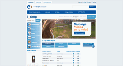 Desktop Screenshot of ishop.entel.cl