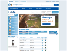 Tablet Screenshot of ishop.entel.cl